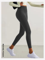 Pantalones largos de Yoga para mujer, pantalones deportivos ajustados, BLB, melocotón móvil - details 20