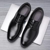 Zapatos de vestir de cuero formales de alta calidad para hombre, zapatos informales transpirables para hombre, zapatos de conducción antideslizantes con cordones de marca italiana de lujo - details 13
