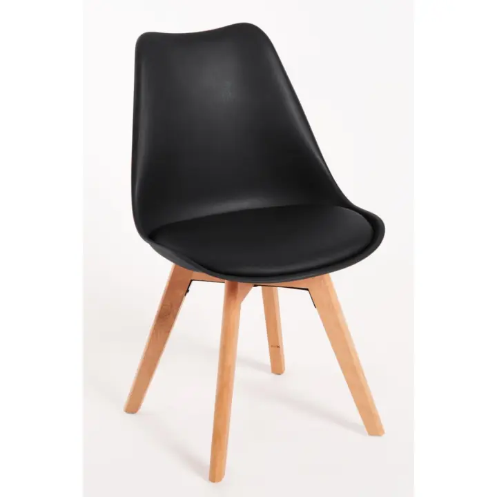 Pack Sillas Comedor - Pack 4 Sillas Synk Basic - Negro - 1