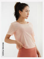 Camiseta deportiva con espalda descubierta para mujer, camiseta de Yoga, ropa de entrenamiento, ATG - details 4