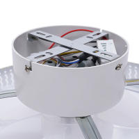 Ventilador de Techo LED Inteligente 220V, 20.5 Pulgadas, Luz Cálida, Luz Neutra, Luz Blanca - details 8
