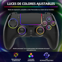Mando Joystick Compatible con PS5 Mando RGB Control inalámbrico Controlador de Juego para PC/STEAM/ANDROID/IOS/P3/P4 - details 1
