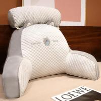 Almohada de lectura triangular de seda Ideal para embarazadas, respaldo grande, almohadas para sofá y cama - details 41