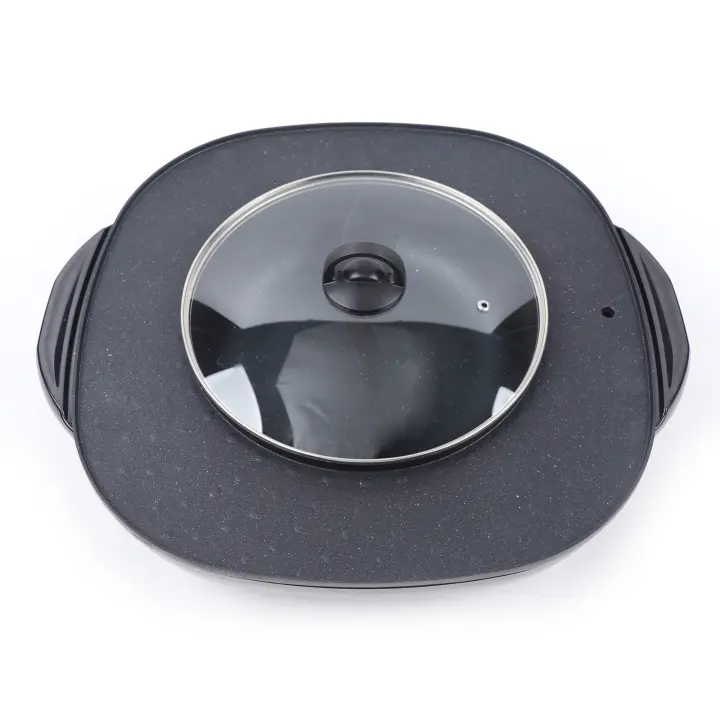 Moderno Horneado Eléctrico Material de Aleación de Aluminio y Madera Diseño Creativo, Duradero, Hermoso Para Hornear Sin Humo Extraíble Bandejas de Horneado Eléctricas - 1