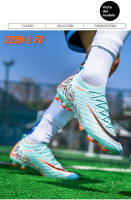 Zapatos de Fútbol Unisex AG TFDual Suela Antideslizante Transpirable para Entrenamiento y Competencia Compatible con Césped Artificial - details 3