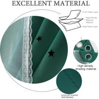 Cortinas de dormitorio opacas aislantes de doble capa con gafas de protección UV, 1 pieza - details 28