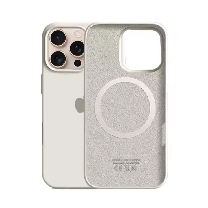 Funda Magnética de Silicona Líquida para iPhone 13, 14, 15 Carga Inalámbrica Magsafe - 1