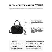 Bolso de bolos texturizado para mujer 2025 nuevo bolso versátil bolso de mensajero de hombro con diamantes - details 1