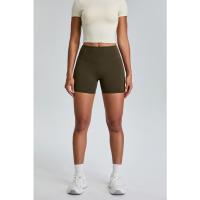 Pantalones cortos deportivos de cintura alta Control del vientre Hip Lift Ropa deportiva Pantalones cortos de yoga para mujer - details 13