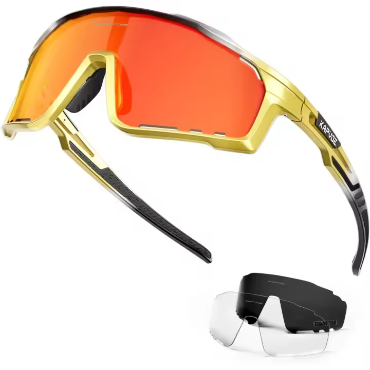Gafas de Ciclismo Polarizadas Gafas de Sol Deportivas para Hombres y Mujeres Protección UV 400 - 1