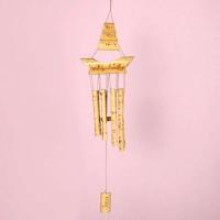 Campanas de viento de bambú para balcón, jardín al aire libre, bricolaje, decoración del hogar, tubos, campana, adornos colgantes para pared, artesanías decorativas - details 12