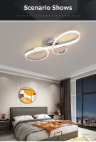 TOMAXIN-lámpara de Techo Moderna, lámpara de Techo Empotrada y LED Regulable con Control Remoto Inteligente para su Hogar con220V - details 4