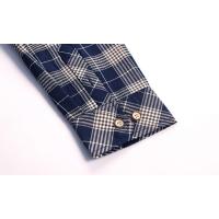 Camisa de Cuadros para Hombres Tallas Grandes 5XL 6XL 7XL Manga Larga Moda Otoño Negocios Casual Oficina - details 10