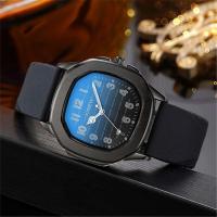 Relojes de marca XINEW genuinos de lujo de primera calidad para hombres, relojes de cuarzo simples con banda de silicona informal a la moda para estudiantes, reloj negro Erkek Barato Saat Montre Homme - details 1