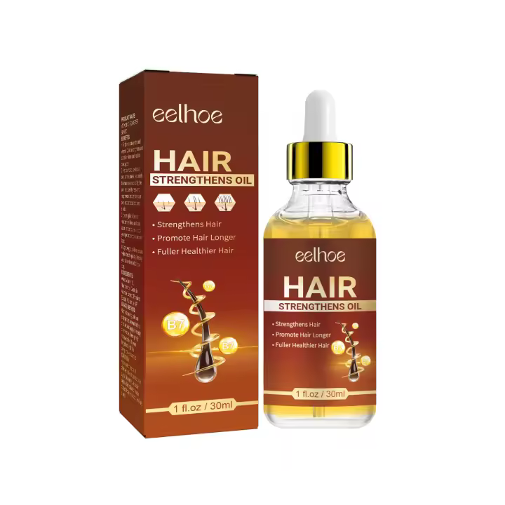 Aceite esencial de ricino que repara el cuero cabelludo nutritivo dañado, esencia reafirmante densa antipérdida de cabello - 1