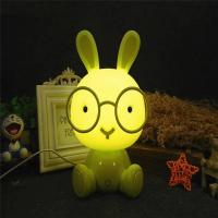Luz LED nocturna táctil de dibujos animados, nuevo conejito, lámpara de mesa para habitación de bebés y niños, luz de noche para cabecera, regalos de Navidad, decoración para el hogar, dormitorio, fiesta - details 4