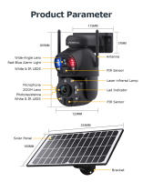 Cámara Solar SHIWOJIA 6MP Zoom 36X Seguridad Nocturna Rastreo Humano WIFI Batería Lente Doble - details 18