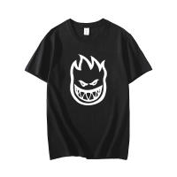 Camiseta para hombre, camiseta de verano para hombre con estampado de letras SPITFIRE Skateboard sitcoms, camisetas de marca, camiseta unisex - details 0