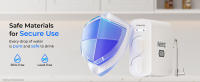 Waterdrop G5P500 Ósmosis Inversa Agua Filtro, Certificado NSF/ANSI 372, Ósmosis Inversa de 7 Etapas, Sistema de Filtración de Agua de Ósmosis Inversa de 500G, 2:1 Puro a Drenaje, Reduce TDS, Sin BPA - details 4