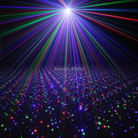 Proyector de Patrón de Estrellas RGB Láser MINI REMOTE ESHINY para Disco DJ Baile Fiesta de Navidad con Efecto de Luz N6T179 - details 4