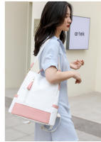 Mochila antirrobo de gama alta, nueva moda, bolso escolar de viaje de gran capacidad, versátil, de cuero suave para mujer - details 2