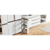 carrito auxiliar con ruedas estante cocina madera carro servicio estante nicho mueble baño estrecho