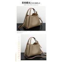 Cuero suave bolso de las mujeres bolso cesta de verduras de las mujeres bolso de hombro de alta gama crossbody atmósfera versátil cubo hombro - details 10