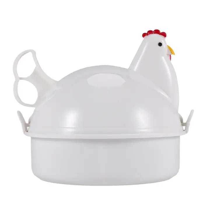 Hervidor de huevos de microondas en forma de pollo, electrodomésticos de cocina, herramienta para el hogar - 1