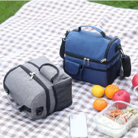 Bolsa Térmica Portátil Para Almuerzo De 10L Impermeable Y Aislada Con Estuche De Alimentos Duradero Para Oficina Y Camping - details 6