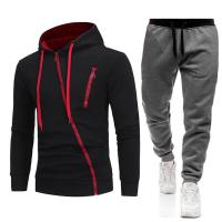 Sudadera deportiva con cremallera para hombre, traje de ocio para exteriores, novedad - details 5