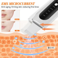 Depurador ultrasónico EMS Herramienta de cuidado de la piel para exfoliación profunda y eliminación de ásparos Instrumento de belleza para levantamiento de la piel - details 5