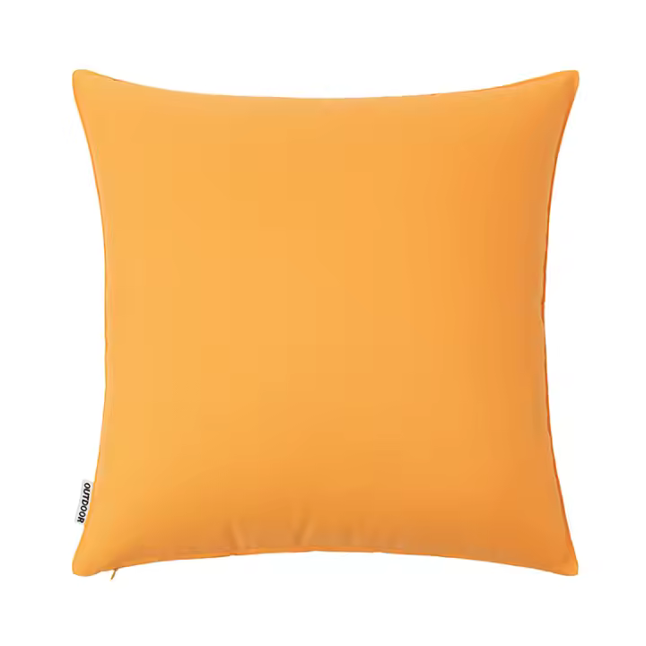 Funda de cojín colorida impermeable para exteriores, funda de almohada moderna y duradera, funda de almohada de Color sólido de 45x45cm para jardín - 1