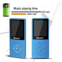 Reproductor MP3 Original RUIZU X02 con pantalla de 1.8 pulgadas puede reproducir 100 horas 4-64GB con FM E-Book y reloj datos mp4 de la marca RJYLZ - details 0