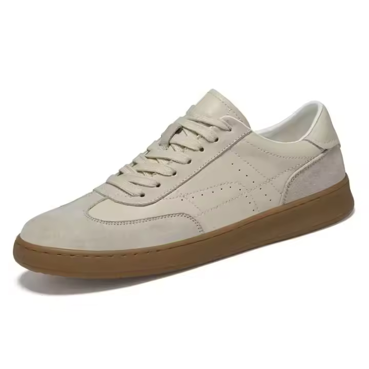 Nuevo cuero de alta calidad para hombres lujoso 2025 metros cuadrados, diseño italiano clásico, zapatos deportivos de moda, zapatos de piel de vaca - 1