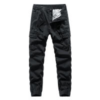 Pantalones Cargo de Moda para Hombres CHAIFENKO Color Sólido, Múltiples Bolsillos, Fuerza Elástica, Movimiento - details 1