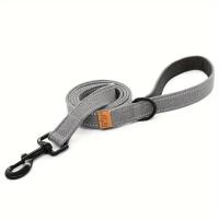 Nylon reflectante de 6 pies con mango acolchado suave, anillo en D adecuado para caminar y entrenar, correa para perros pequeños y grandes - details 8