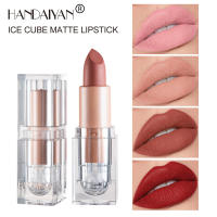 Labial Mate de Polvo de Frijol Nude 12 Colores, Descoloration No Fácil, Small Cube de Hielo, Herramienta de Cuidado de la Piel Facial - details 24