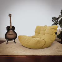 Sillón Puff Para Sala de Estar Sillón Puff Gigante Moderno Relleno Incluido - details 5