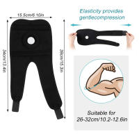 Banda elástica para el dolor, banda para el brazo ajustable para la artritis, protector muscular, cinturón para la tendinitis, 1 piezas - details 1