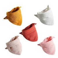 Baberos de Alimentación Suaves de Algodón para Bebés 5 Pcs Botón de Snap Ajustable - details 9