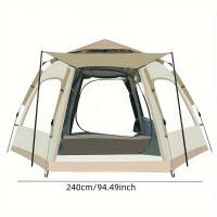 Tienda De Campaña Impermeable Para Exteriores, Tienda De Campaña Grande, Tienda De Campaña Completamente Automática Y Portátil - details 4