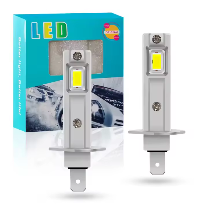 Bombilla de Faro LED Mini 50W LUCKZHE 20000LM, Sin Ventilador, Diodo para Luz de Niebla de Coche - 1