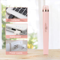 Amoladora eléctrica para uñas, máquina pulidora de uñas con luz 5 en 1, Mini bolígrafo eléctrico portátil para manicura, herramientas para quitar Gel - details 6
