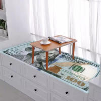 Alfombra de dólar de papel de cocina creativa, alfombra de papel de dinero, alfombra de puerta de entrada para el hogar - details 5