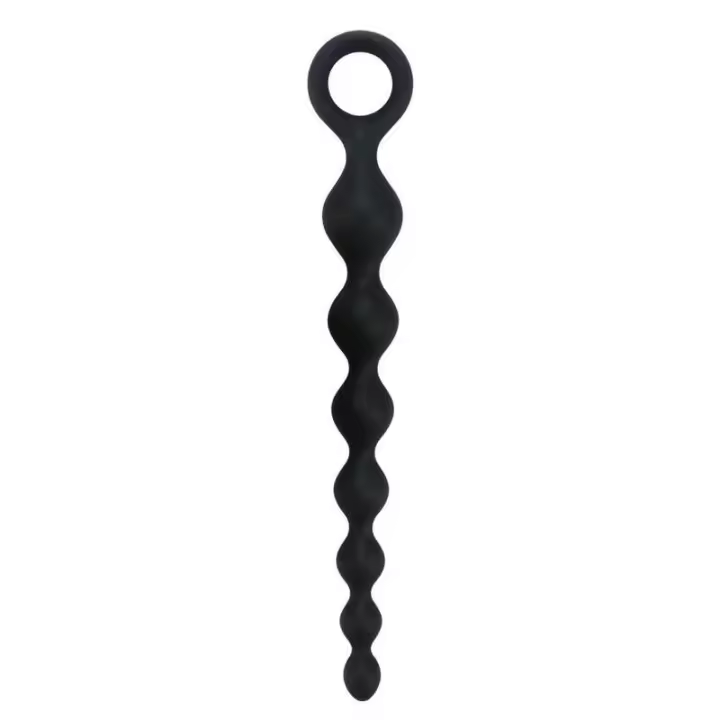 Leten cuentas de silicona de 20CM, bola estimuladora de próstata, tapón Anal para trasero, 18 + hombres adultos, pareja, coqueteo, Gay, erótico, SM, Juguetes sexuales - 1