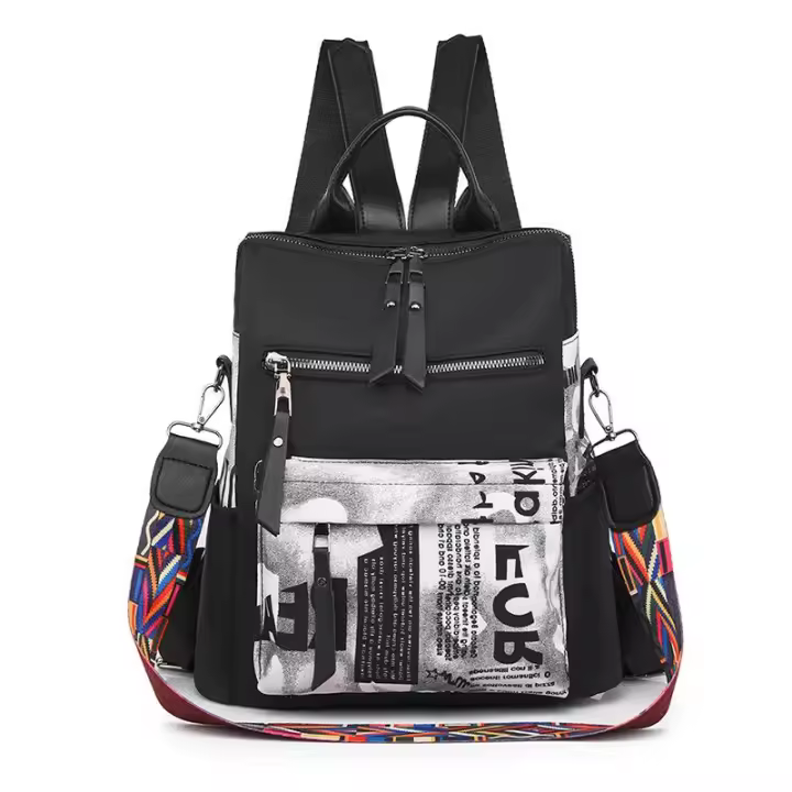 Mochila de mujer Oxford Patchwork Mujer CuteTravel Mochilas Mochila de moda Bolsas - 1