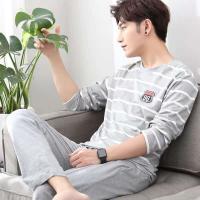 Conjunto de Pijamas para Hombres Grande Pantalones Largos con Mangas Largas - details 11