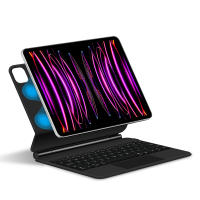 AJIUYU-Funda de Teclado Español para iPad Pro 12,9, carcasa con Trackpad Magnético, Folio, para modelos 6.ª/5.ª/ 4.ª/3.ª generación, 2018-2022 - details 4