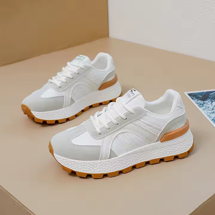 Zapatillas de Verano 2025 Estilo Coreano para Mujer Comodidad Deportiva con Plataforma de Correr para Estudiantes - 1