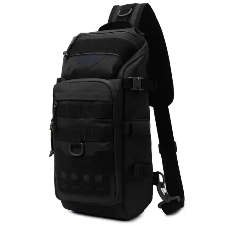 Nuevo modelo 2025 Mochila táctica de camuflaje para exteriores, impermeable, pesca, deportes, bolsa de cintura para el pecho, hombres, mujeres, senderismo, Camping, viajes, equitación, bolsas cruzadas - 1